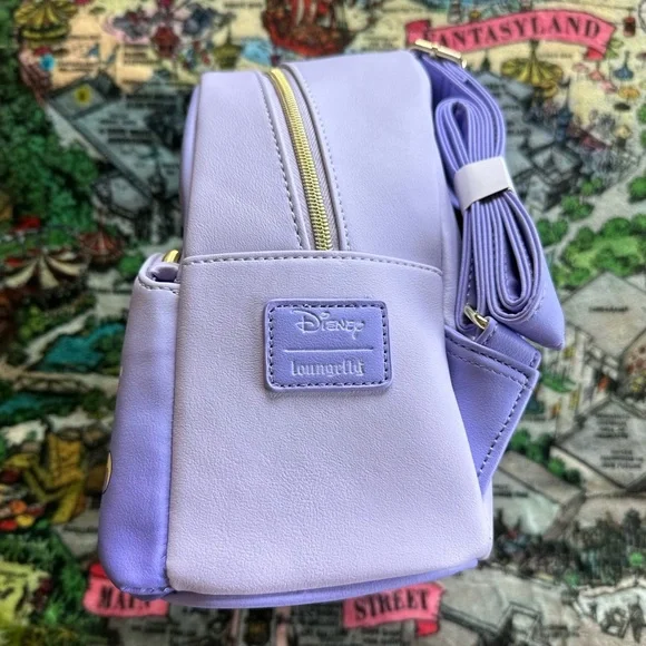 Loungefly Disney Tangled Chibi Rapunzel Mini Backpack Retired NWT 076 - Picture 7 of 14